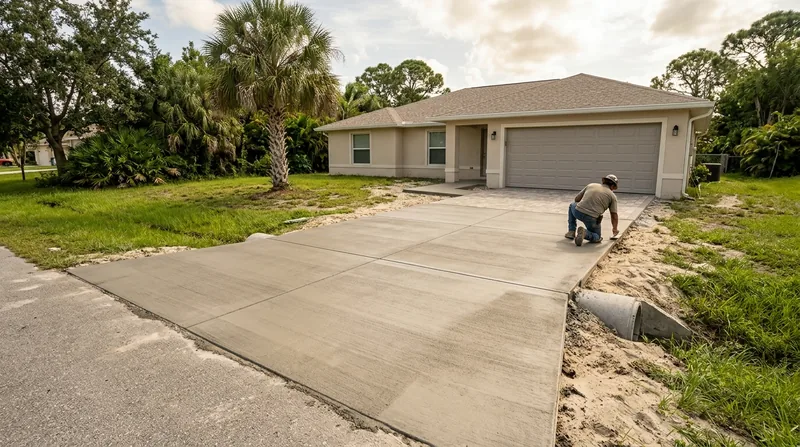 Concrete Driveways Port Saint Lucie