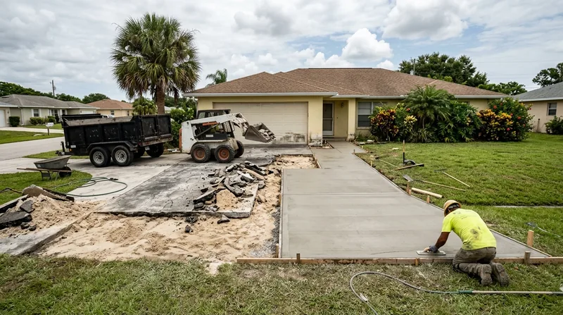 Concrete Removal & Replacement Port Saint Lucie